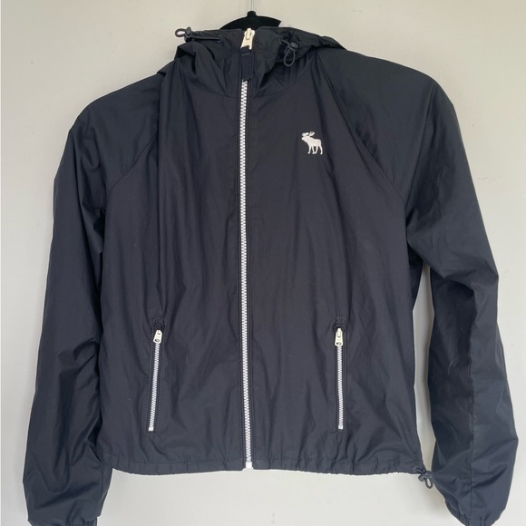 Abercrombie & Fitch Wind Coat - Navy Blue - Picture 5 of 6